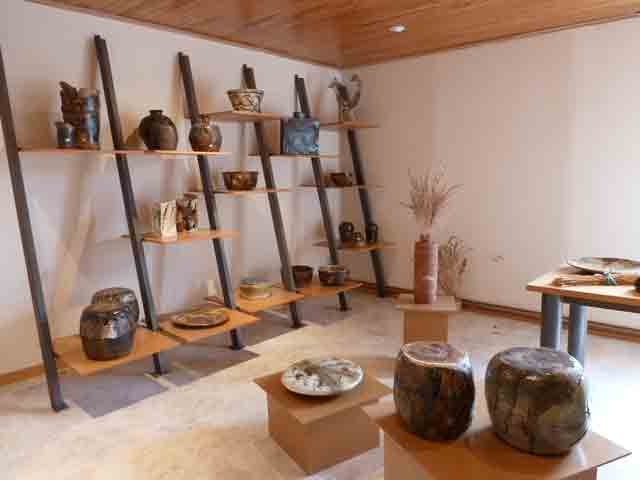 Poterie Bernard Kuntz - Salle d'exposition