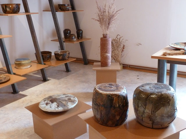 Poterie Bernard Kuntz - Salle d'exposition